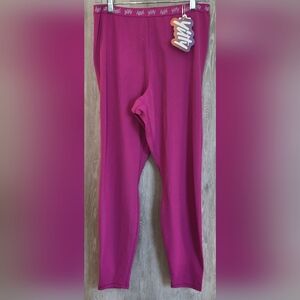 Yitty Spotlight Ruched Legging Shimmered Bop Star Pink 1X NWT NEW